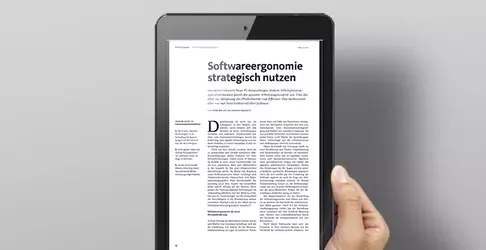 Softwareergonomie strategisch nutzen 