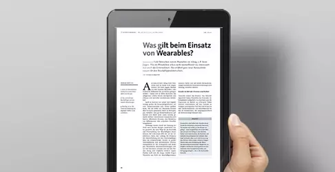 Was gilt beim Einsatz von Wearables? 